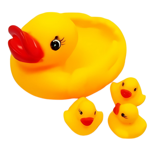 Baby Bathing Rubber Squeaky Duck