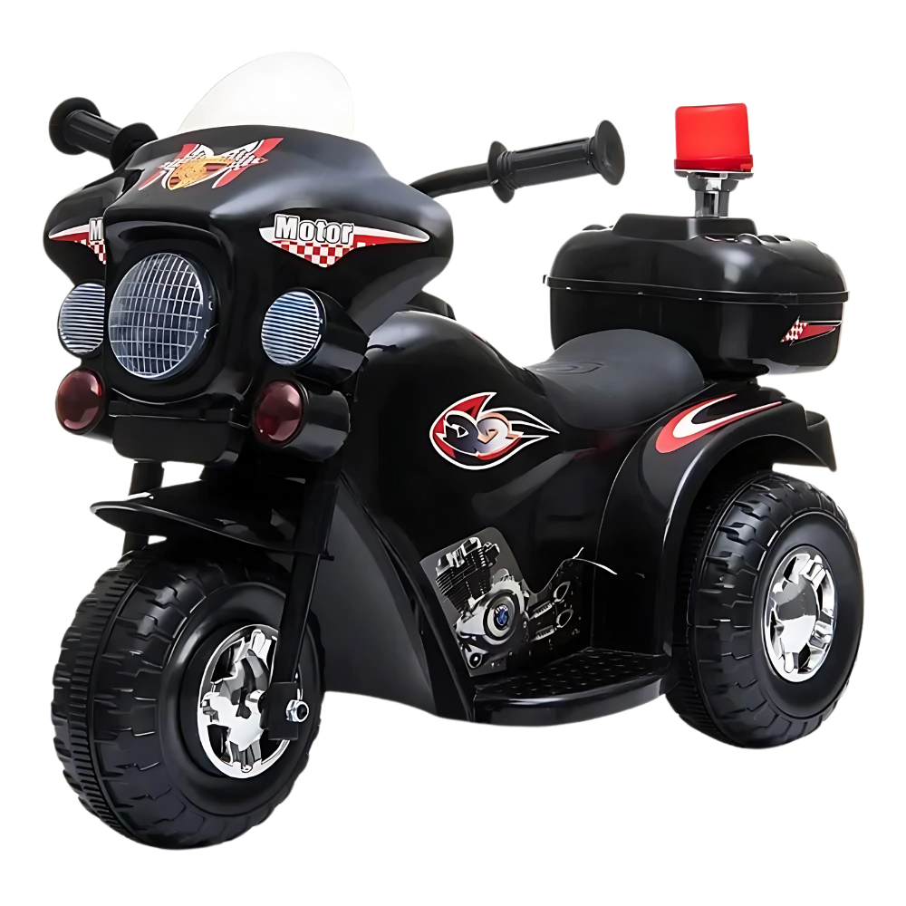 Kids Rechargeable Police Bike